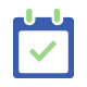 Calendar check icon